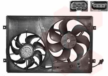 5827749 Van Wezel Hub, engine cooling fan wheel