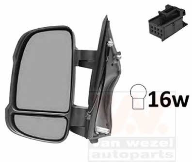 Van Wezel 0983807 Rearview mirror external left 0983807 0983807 Van Wezel Rearview mirror external left