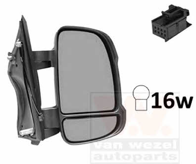 Van Wezel 0983808 Rearview mirror external right 0983808 0983808 Van Wezel Rearview mirror external right