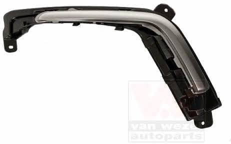 4014596 Van Wezel Front bumper grille (plug) right