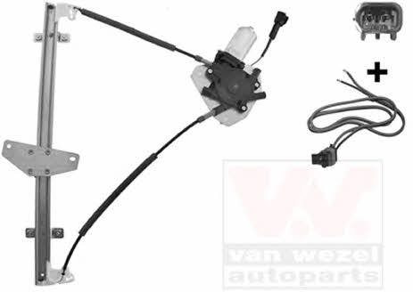 Window regulator Hyundai i10: 8208264 Van Wezel Power window right