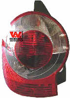 Rear tail light Renault: 4366935 Van Wezel Tail lamp left