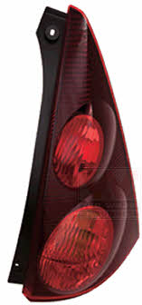 Tail lights Peugeot 107: 4021932 Van Wezel Tail lamp right