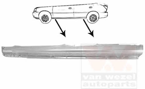 Van Wezel 8315103 Sill left 8315103