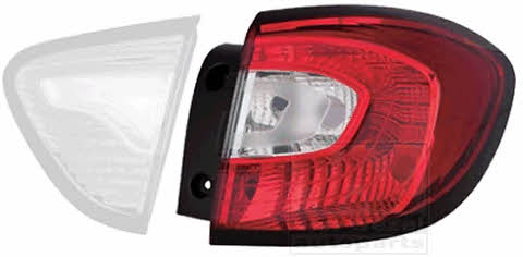 Back lights Renault Captur: 4386922 Van Wezel Tail lamp outer right