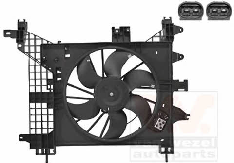 Van Wezel 1555748 Hub, engine cooling fan wheel 1555748