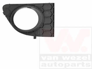 Van Wezel 1630594 Front bumper grille (plug) right 1630594