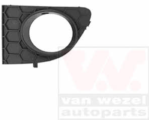 Van Wezel 1630593 Front bumper grille (plug) left 1630593