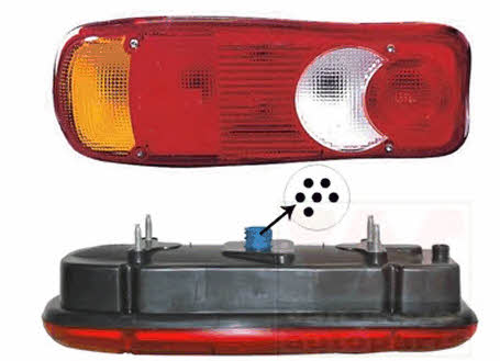 Van Wezel 1651935 Tail lamp left 1651935 1651935 Van Wezel Tail lamp left