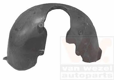 Wheel arch liner Seat: 7608434 Van Wezel Front right liner