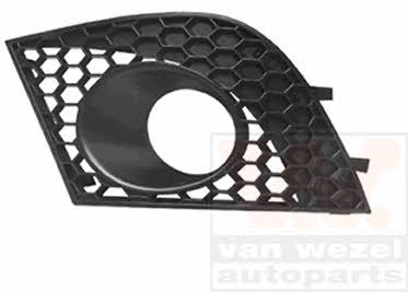 4918593 Van Wezel Front bumper grille (plug) left