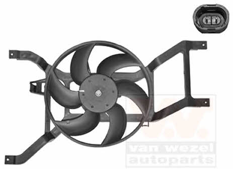 Van Wezel 1514748 Hub, engine cooling fan wheel 1514748