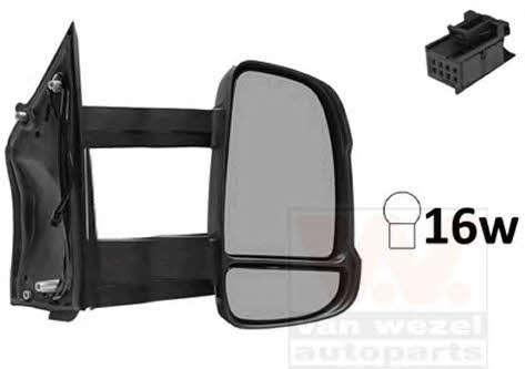 Van Wezel 1651828 Rearview mirror external right 1651828