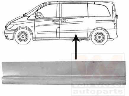 3080174 Van Wezel Repair part door
