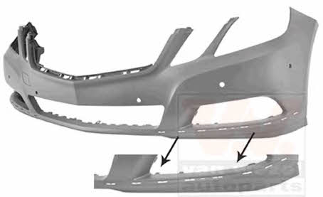 Front bumper Mercedes: 3044475 Van Wezel Front bumper