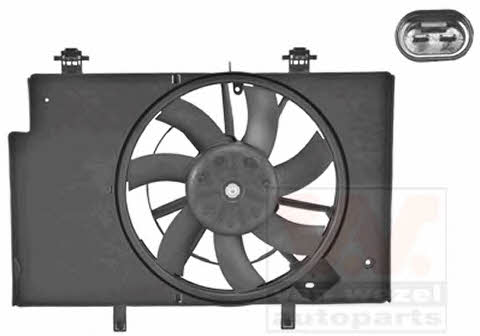 Van Wezel 1807746 Hub, engine cooling fan wheel 1807746