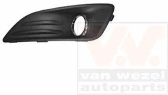 Van Wezel 1808593 Front bumper grille (plug) left 1808593