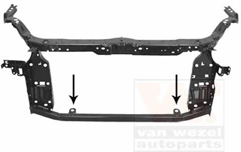 3389668 Van Wezel Front panel