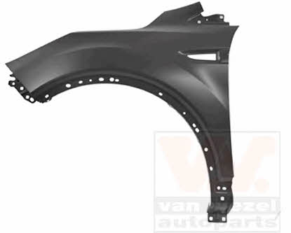 Front wing fender Ford Kuga: 1906657 Van Wezel Front fender left