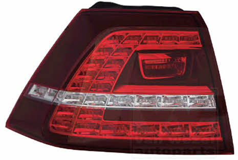 5766925 Van Wezel Tail lamp outer left