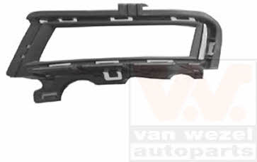 5766593 Van Wezel Front bumper grille (plug) left