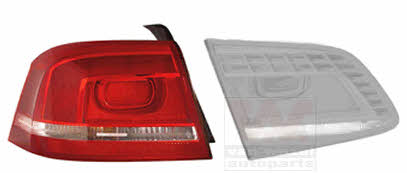Back lights Volkswagen Passat: 5740931 Van Wezel Tail lamp outer left