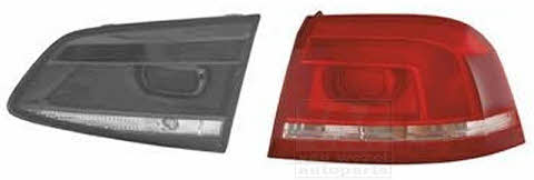 Back lights Volkswagen Passat: 5740936 Van Wezel Tail lamp outer right