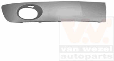 Bumper mesh Volkswagen California T5: 5790494 Van Wezel Front bumper grille (plug) right