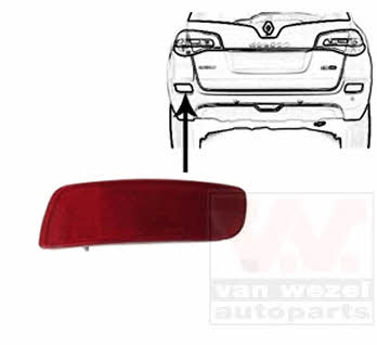 4316940 Van Wezel Rear Right Light Reflector