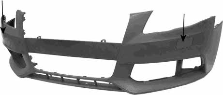 Front bumper Audi A4: 0327575 Van Wezel Front bumper