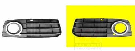 0327593 Van Wezel Front bumper grille (plug) left