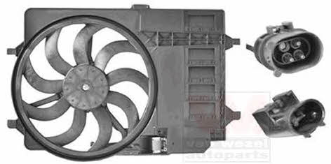 Van Wezel 0502746 Hub, engine cooling fan wheel 0502746