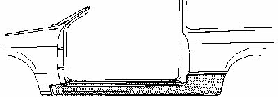 3009101 Van Wezel Sill left