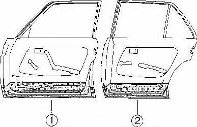 3010277 Van Wezel Repair part door