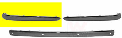 Bumper moulding Mercedes E-Class: 3041551 Van Wezel Trim rear bumper left