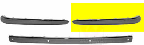 Bumper moulding Mercedes E-Class: 3041552 Van Wezel Trim rear bumper right