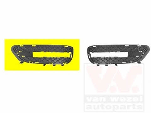 Van Wezel 3044594 Front bumper grille (plug) right 3044594