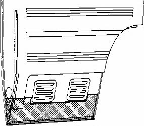 305075 Van Wezel Repair part door