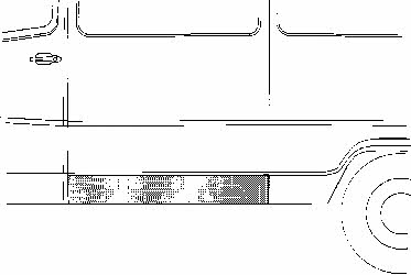 Fender repair parts Mercedes: 3070109 Van Wezel Repair part fender