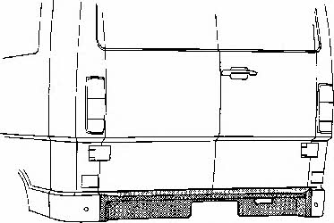 3070136 Van Wezel Rear panel