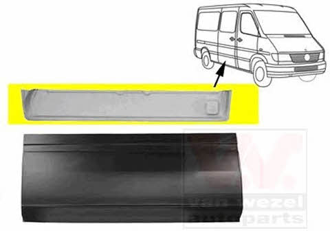 Exterior door components Mercedes Sprinter: 3075274 Van Wezel Repair part door