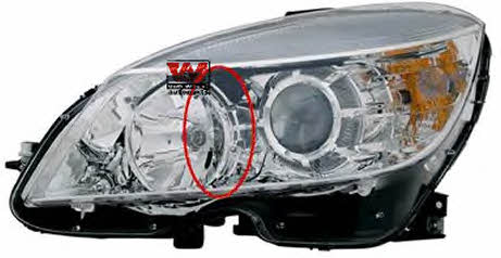 Front light Mercedes C-Class T-Model: 3091963M Van Wezel Headlight left