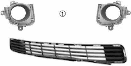 Radiator grill Toyota Prius: 5467590 Van Wezel Front bumper grill