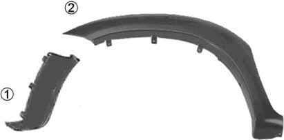 5486526 Van Wezel Wing extension front right