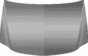 Car hood Dacia: 1514660 Van Wezel Hood