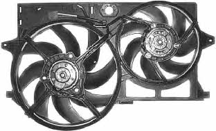 Van Wezel 1610749 Hub, engine cooling fan wheel 1610749