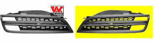 Radiator grill Nissan Micra: 3329511 Van Wezel Radiator grill left