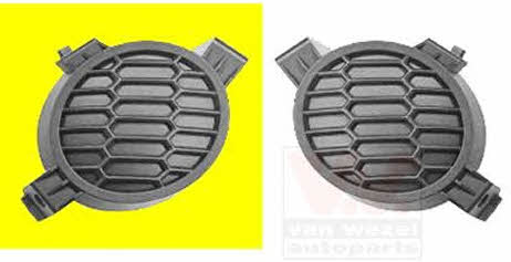 Radiator grill Nissan: 3329592 Van Wezel Front bumper grille (plug) right