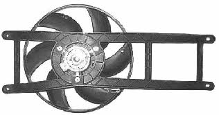 Van Wezel 1709746 Hub, engine cooling fan wheel 1709746