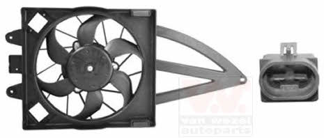 Van Wezel 1709747 Hub, engine cooling fan wheel 1709747